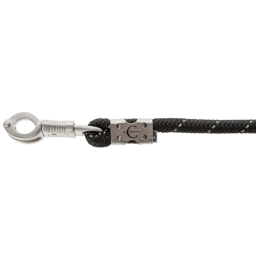 Anbindestrick Reflective Panic Snap Schwarz