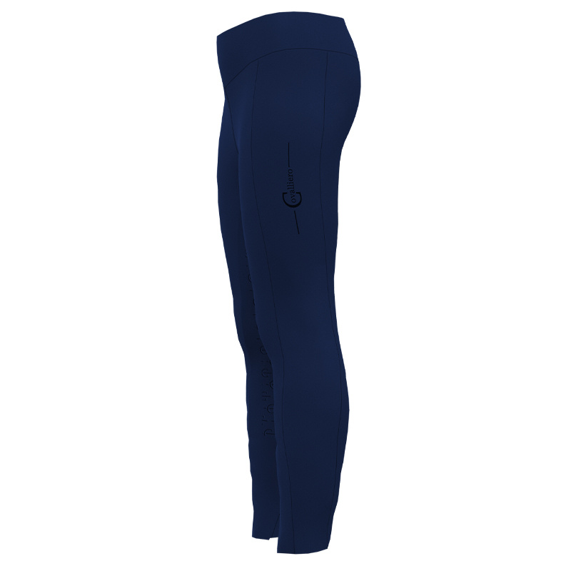 Reitleggins Jr ClassicStar Marineblau