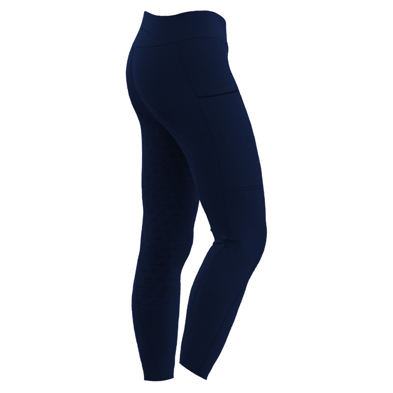 Reitleggins Jr ClassicStar Marineblau