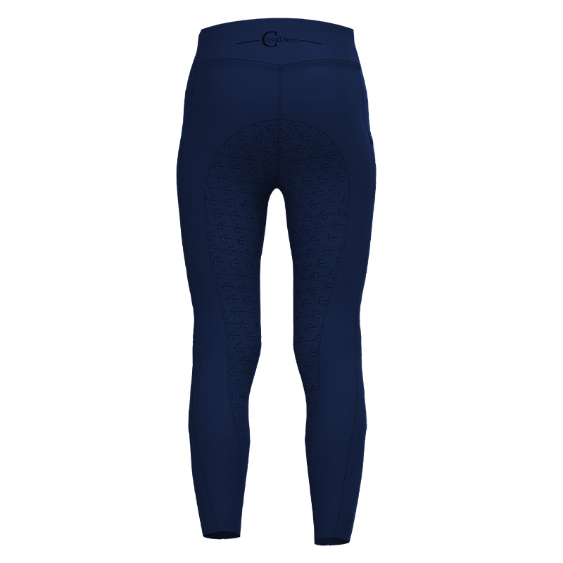Reitleggins Jr ClassicStar Marineblau