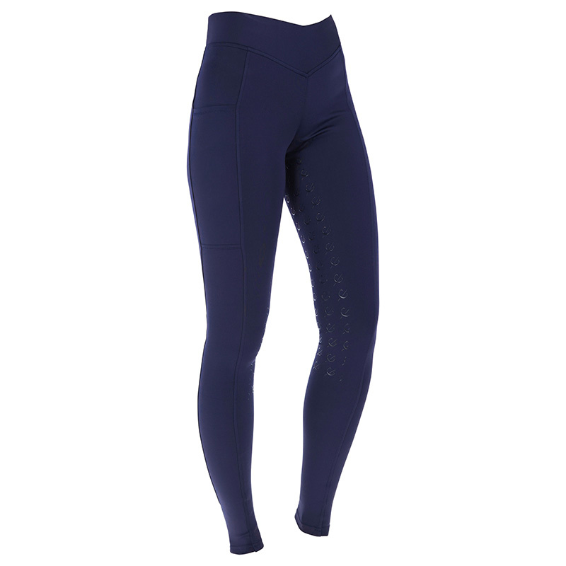 Reitleggins ClassicStar Marineblau