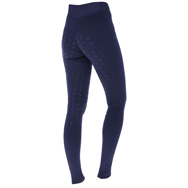Reitleggins ClassicStar Marineblau
