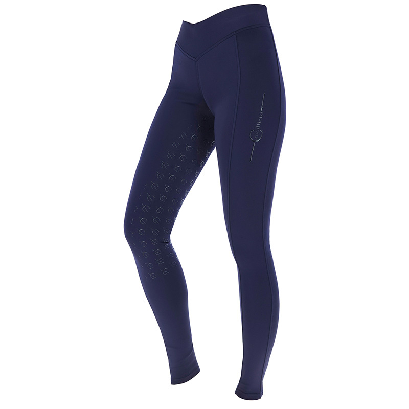 Reitleggins ClassicStar Marineblau