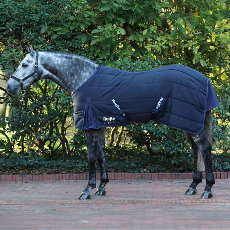 Stalldecke RugBe 150g Marineblau