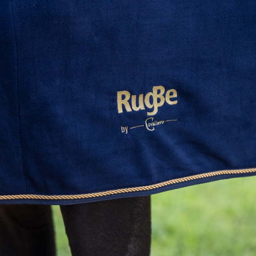 Fleecedecke RugBe Royal Marineblau