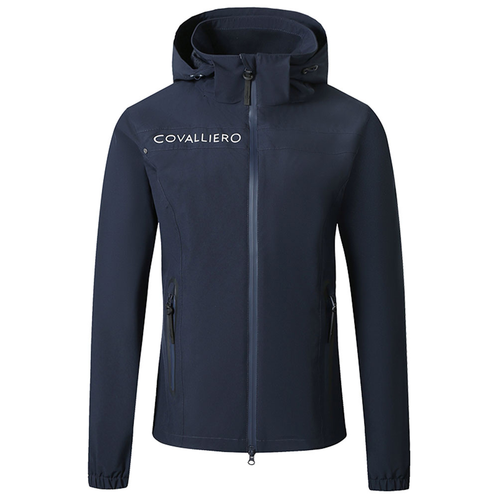 Regenjacke Kinder/Jugend Waterproof Marineblau