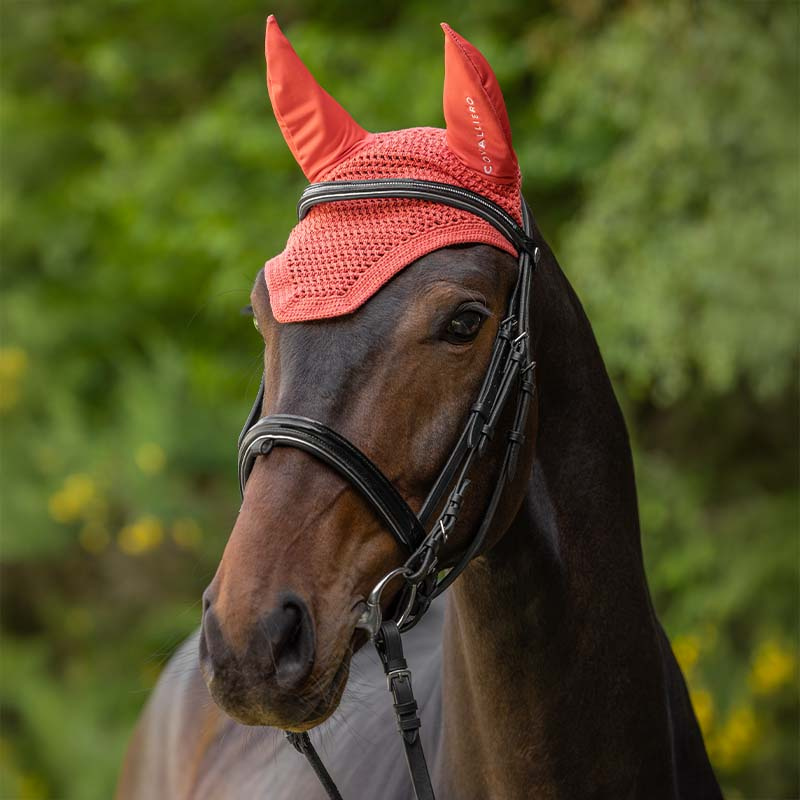Haube Sleek Logo Koralle