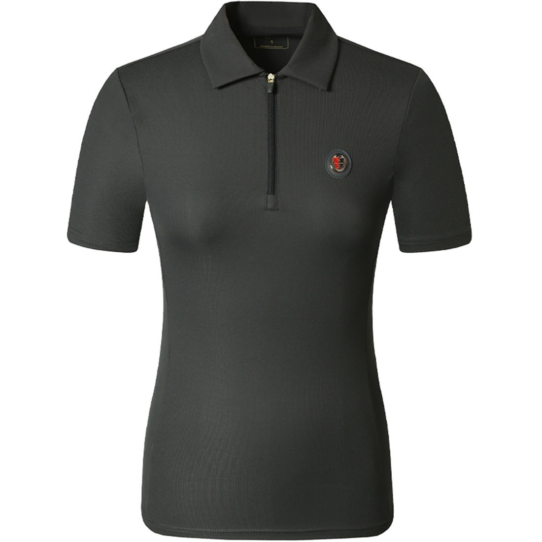 T-Shirt Anniversary 1/2 Zip Grau