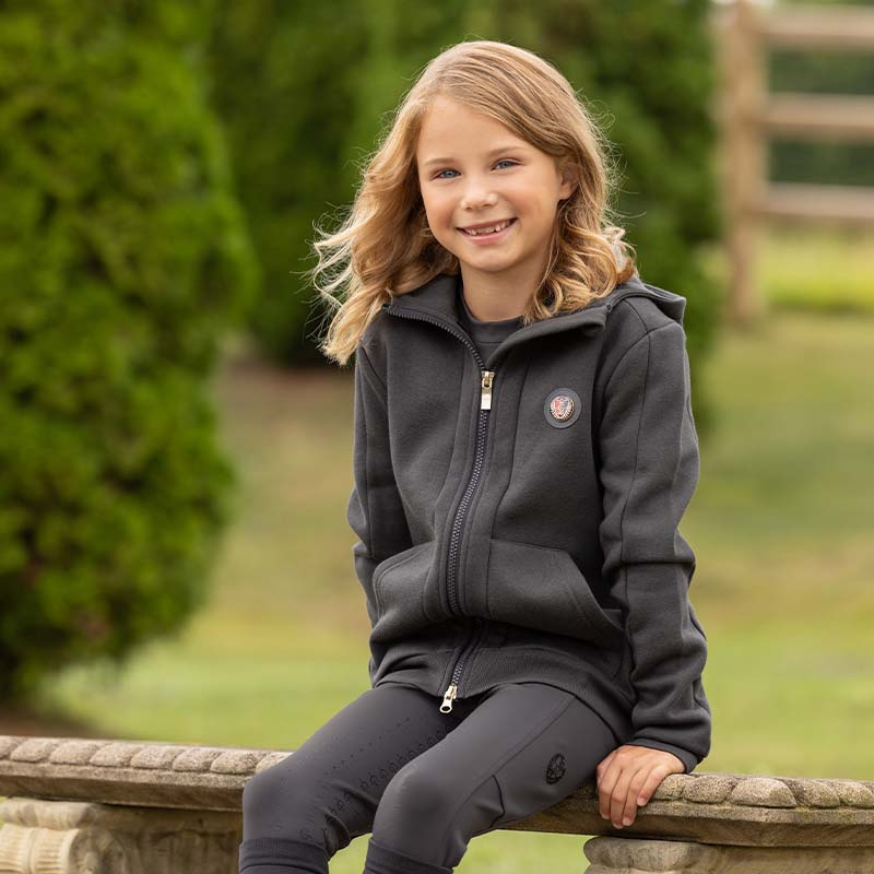 Hoodie Kinder/Jugend Anniversary Grau