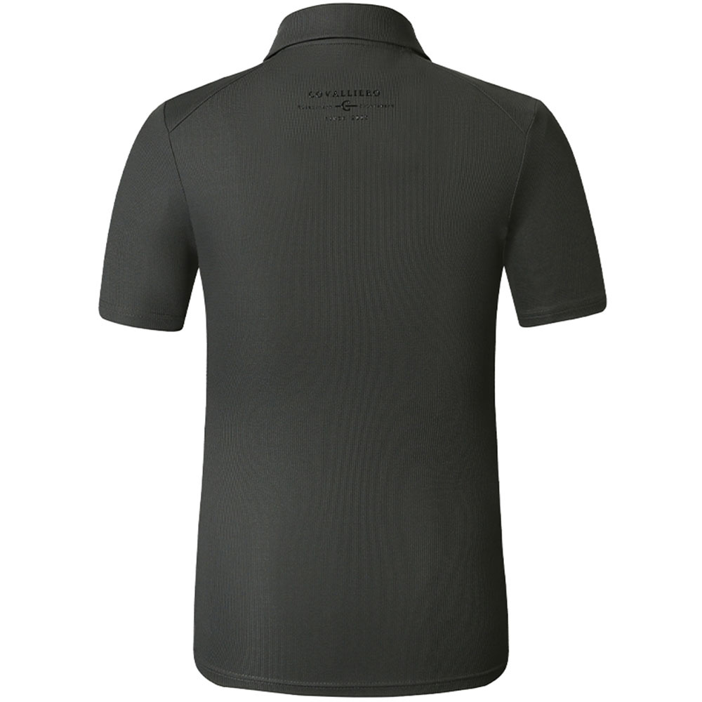 T-Shirt Herren Anniversary 1/2 Zip Grau
