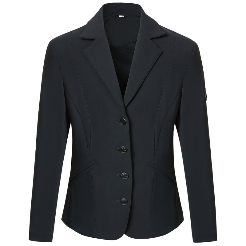 Wettkampfjacke Kinder/Jugend Parigo Schwarz