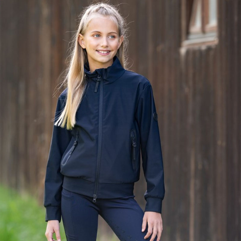 Jacke Kinder/Jugend Blouson Marineblau