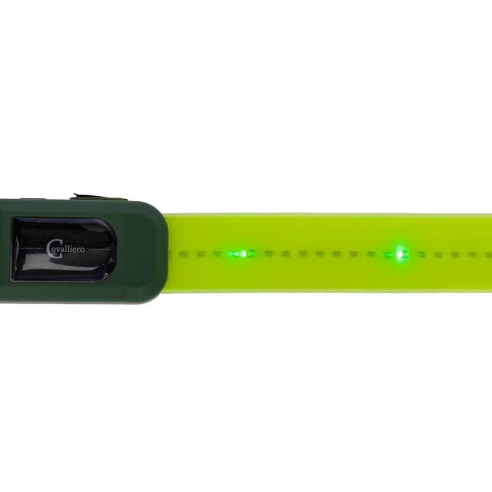 Hoofdband High-Visibility LED Gelb