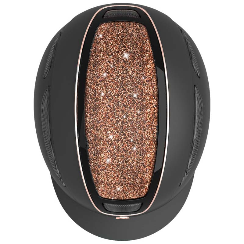 Reithelm Elite Rose Gold Schwarz