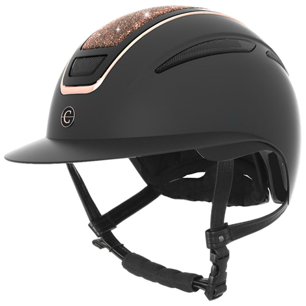 Reithelm Elite Polo Rose Gold Schwarz