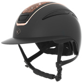 Reithelm Elite Polo Rose Gold Schwarz Reithelm Elite Polo Rose Gold Schwarz