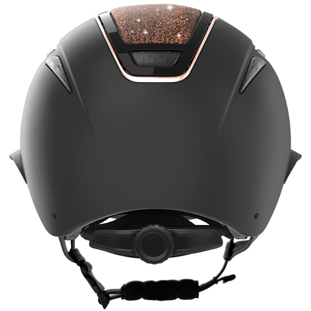 Reithelm Elite Polo Rose Gold Schwarz