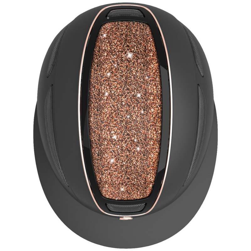 Reithelm Elite Polo Rose Gold Schwarz