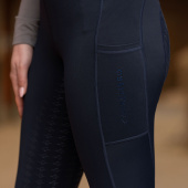 Winterreitleggings Grip Helskodda Marineblau Winterreitleggings Grip Helskodda Marineblau