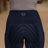 Winterreitleggings Grip Helskodda Marineblau Winterreitleggings Grip Helskodda Marineblau