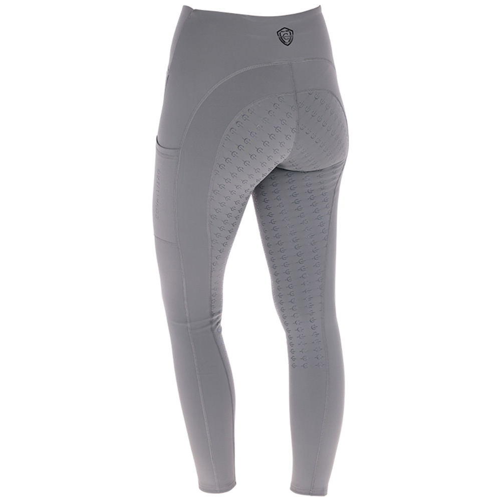 Winterreitleggings Grip Helskodda Grau