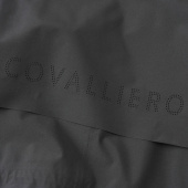 Regenmantel 2-Way Zip Schwarz Regenmantel 2-Way Zip Schwarz