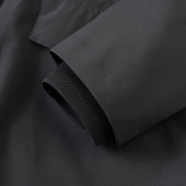 Regenmantel 2-Way Zip Schwarz Regenmantel 2-Way Zip Schwarz