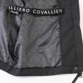 Regenmantel 2-Way Zip Schwarz Regenmantel 2-Way Zip Schwarz