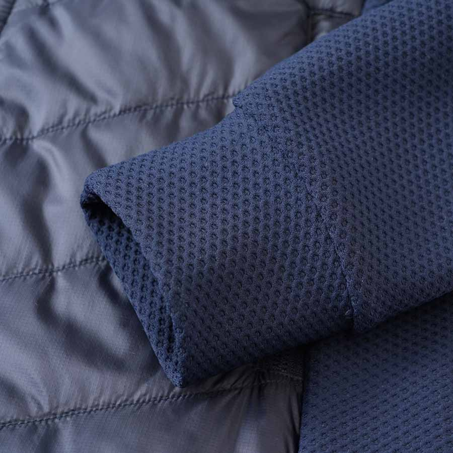 Hybridjacke Quilted Marineblau