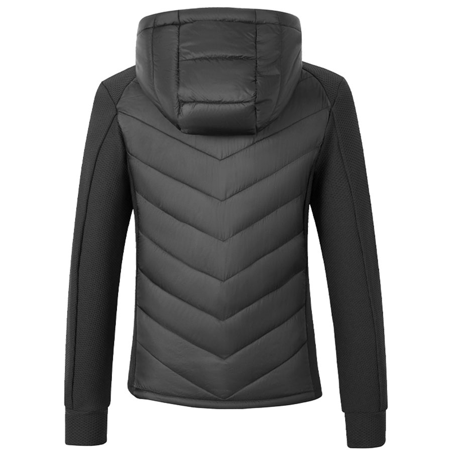Hybridjacke Quilted Schwarz