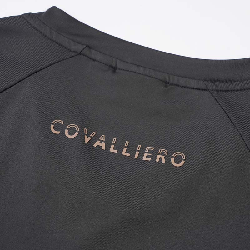 T-Shirt V-Neck Schwarz