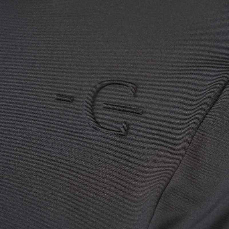 T-Shirt V-Neck Schwarz