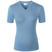 T-Shirt V-Neck Blau T-Shirt V-Neck Blau
