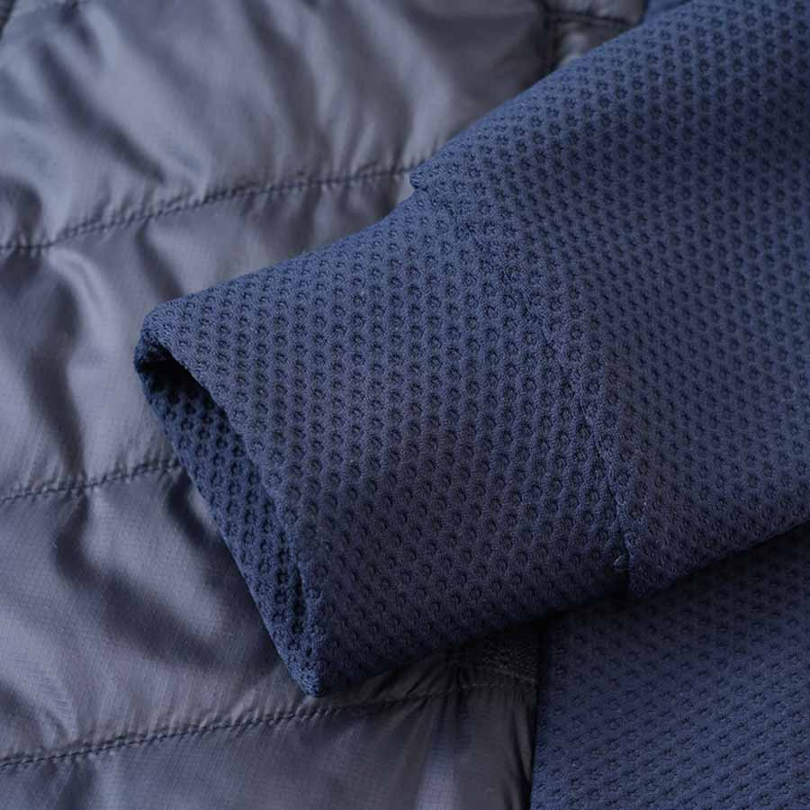 Hybridjacke Kind/Junior Quilted Marineblau