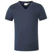 T-Shirt Kind/Junior V-Neck Marineblau T-Shirt Kind/Junior V-Neck Marineblau