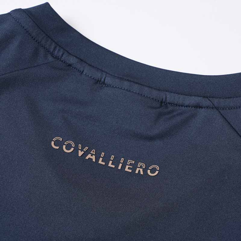 T-Shirt Kind/Junior V-Neck Marineblau