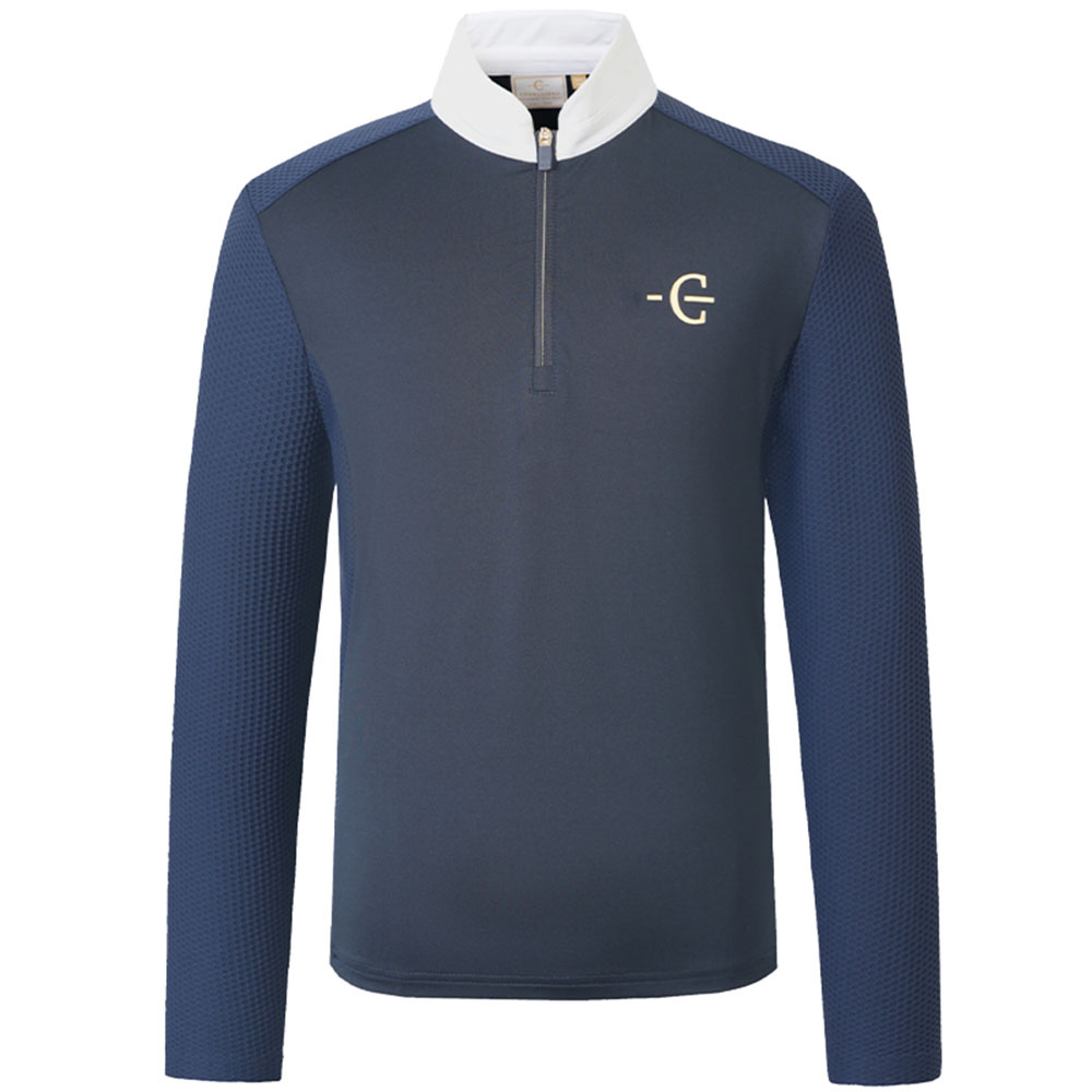 Wettkampfoberteil Kind/Junior Competition Longsleeve Marineblau
