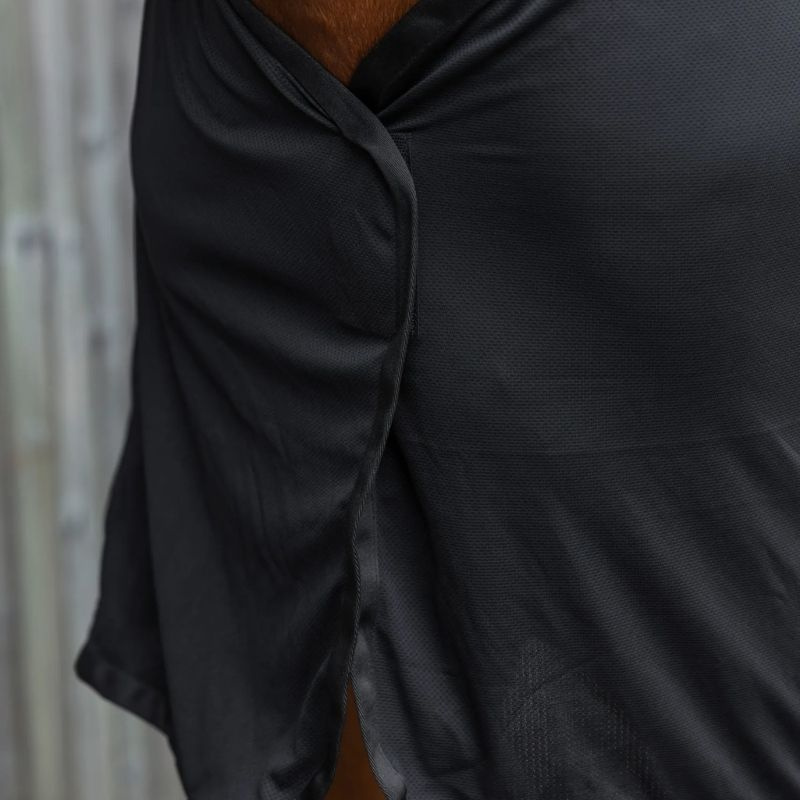 Abschwitzdecke CovallieroCool Schwarz