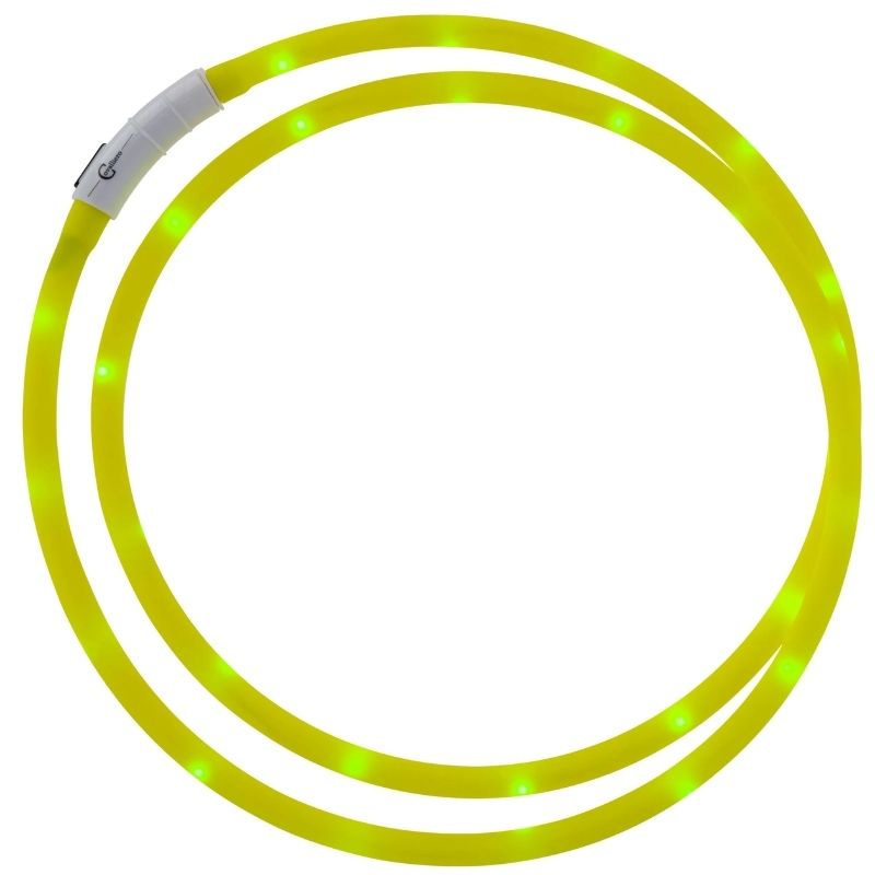 Reflex LED Neck Ring Gelb