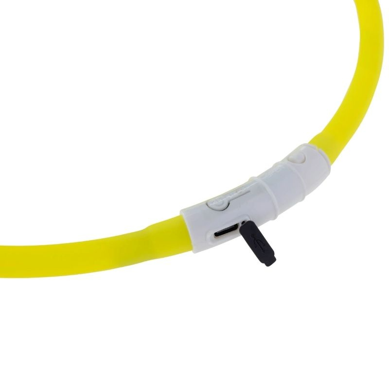 Reflex LED Neck Ring Gelb