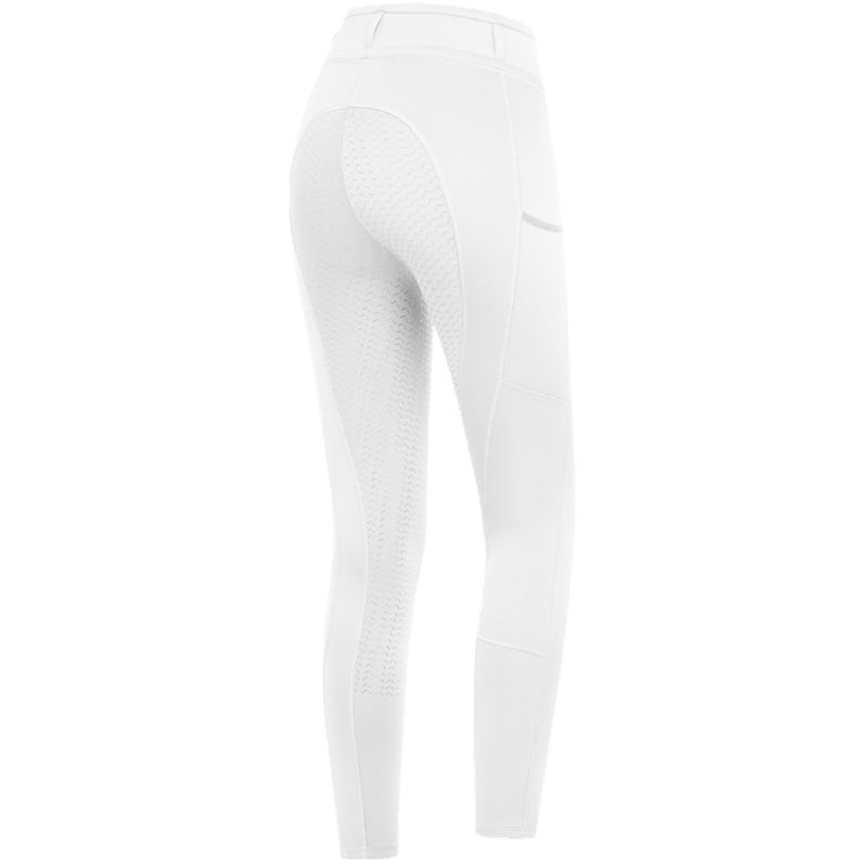 Reitleggings Ella Full Grip Weiß