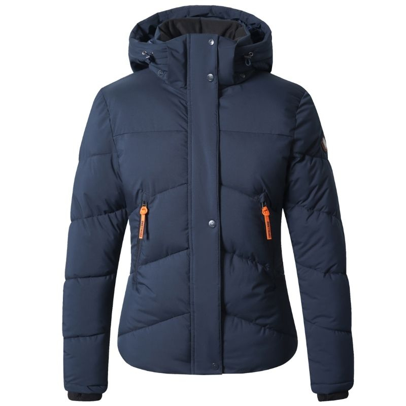 Reitjacke Winter Marineblau