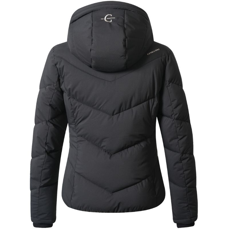 Reitjacke Winter Schwarz