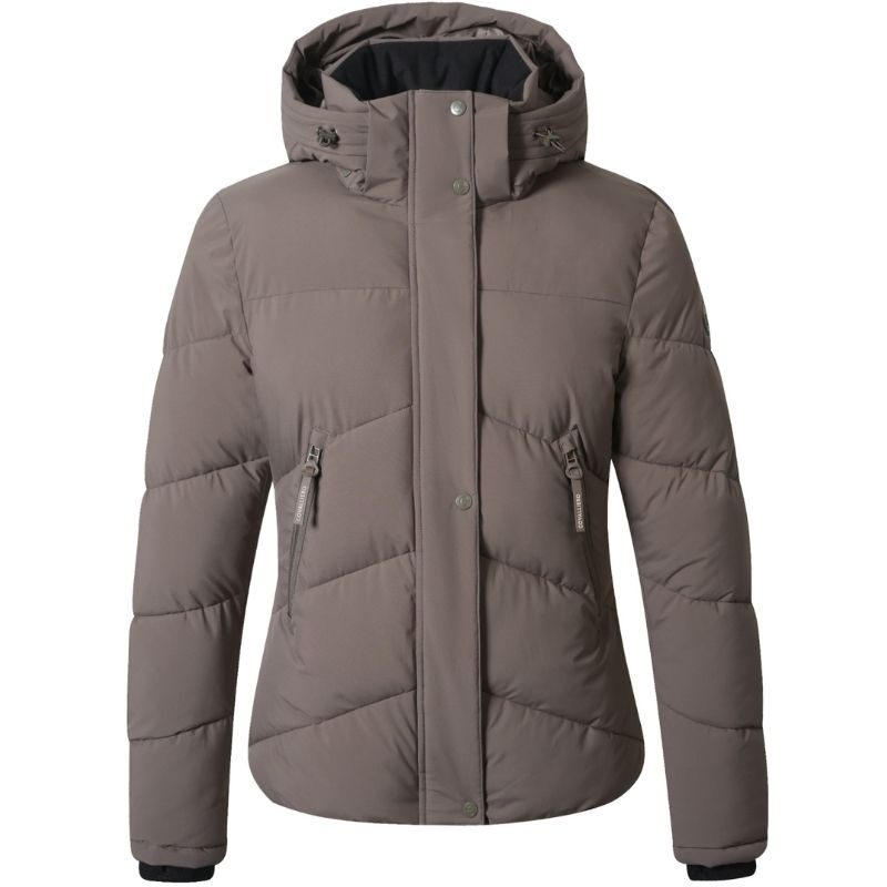 Reitjacke Winter Braun