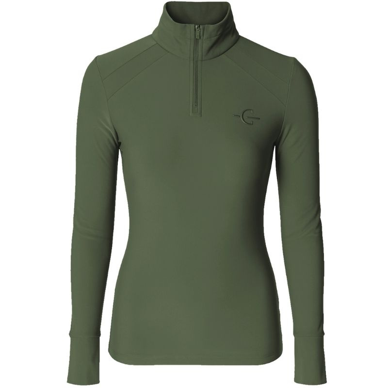 Reitshirt Active Long Sleeve Grün