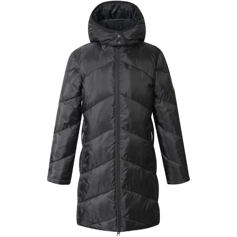 Reitmantel Winter Kinder/Junior Schwarz