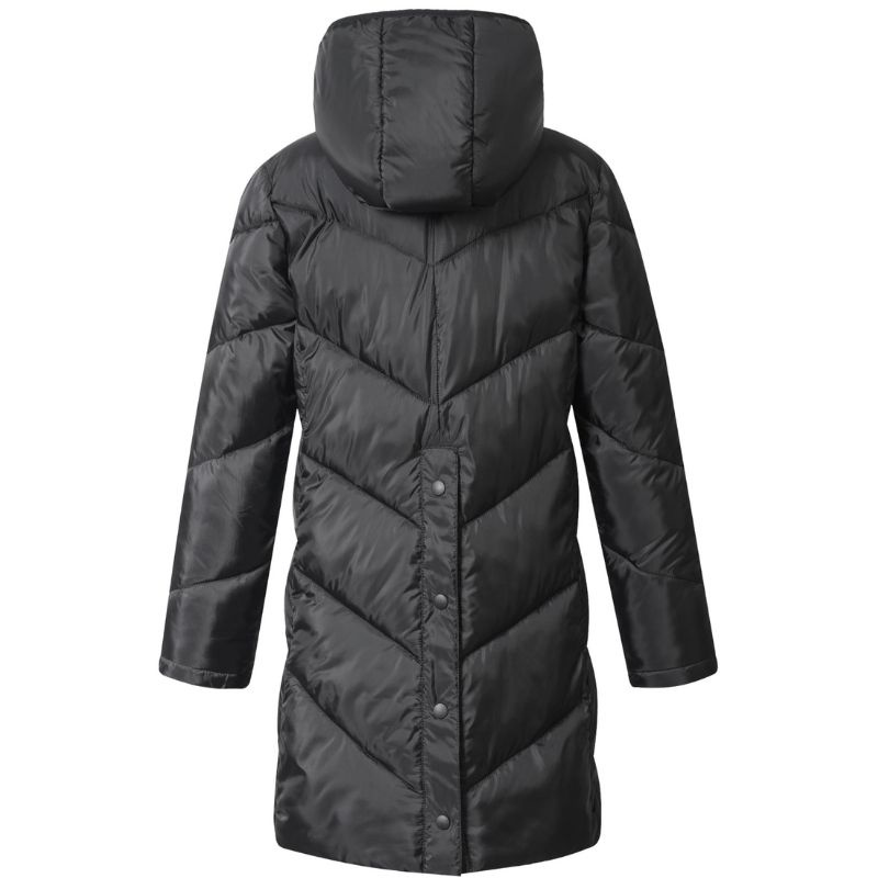 Reitmantel Winter Kinder/Junior Schwarz