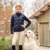 Reitweste Winter Kinder/Junior Marineblau Reitweste Winter Kinder/Junior Marineblau