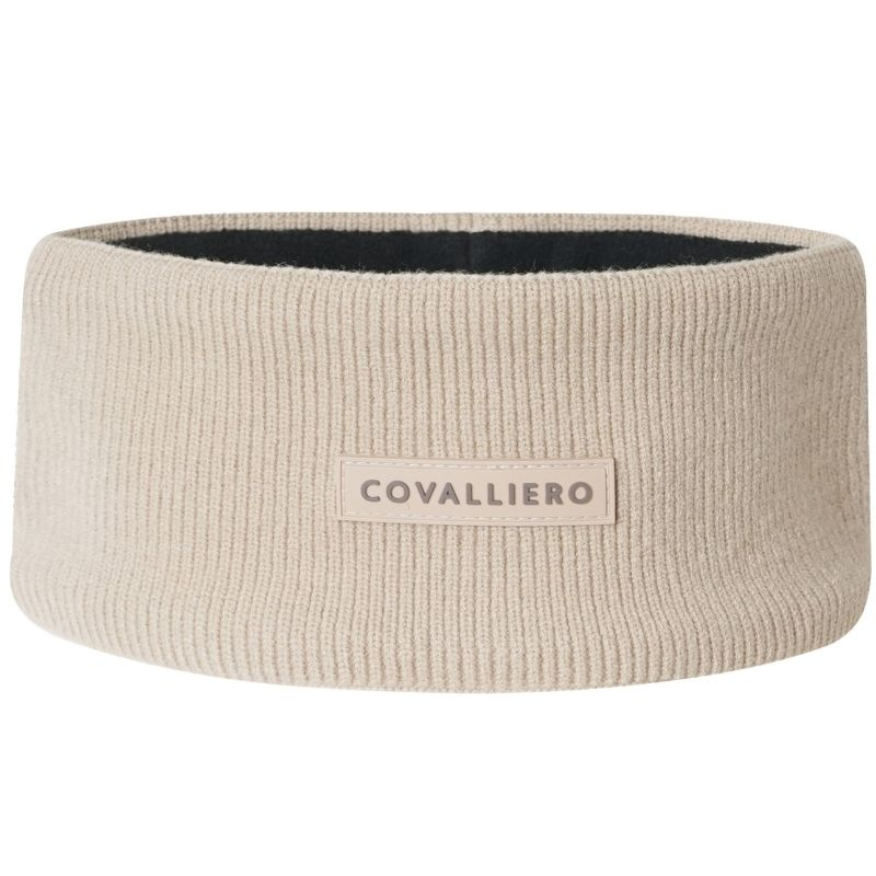 Stirnband Knitted Fleece Beige 