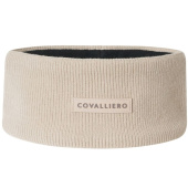 Stirnband Knitted Fleece Beige Stirnband Knitted Fleece Beige